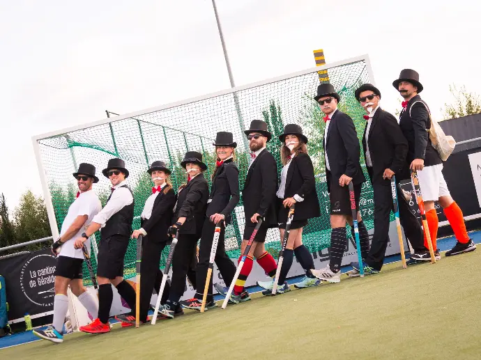 FieldGood Hockey Tournament Louvain-la-Neuve Club fieldhockey Belgique tournoi all-inclusive sport folklore déguisement DYI