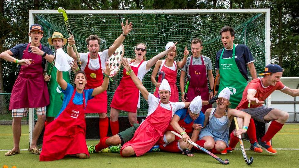 FieldGood Hockey Tournament Louvain-la-Neuve Club fieldhockey Belgique tournoi all-inclusive sport folklore déguisement DYI